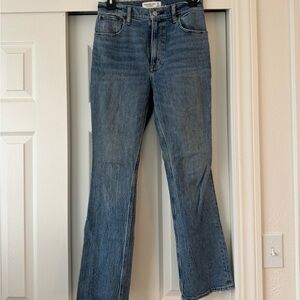 Abercrombie & Fitch 70s Vintage Flare Ultra High Rise Jeans in Medium